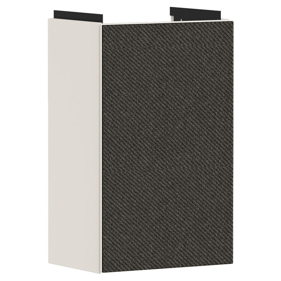 Élément inférieur XEVOLOS E
34,0 x 55,5 x 24,5 cm
suspendu, armoire de tablette
1 porte, charnière à gauche
Tip-On, siphon gain de place
inclus, avec matériel de
fixation, pour lave-mains
234 340