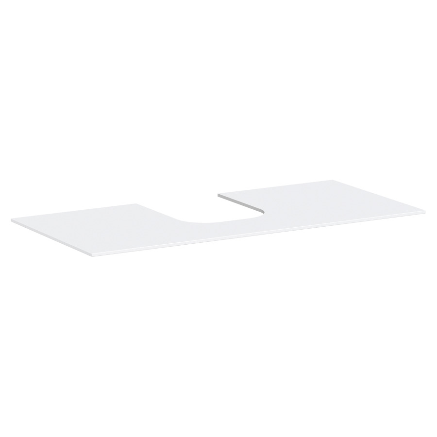 Table de lavabo XEVOLOS E
118,4 x 1,0 x 55,0 cm
découpe au centre
pour lavabo à poser 234 342/
344