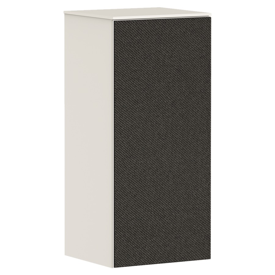 Armoire mi-haute XEVOLOS E
40,5 x 89,0 x 36,0 cm
suspendu, armoire de tablette
1 porte, charnières à gauche
2 tablettes en verre
avec matériel de fixation