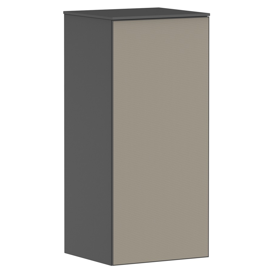Armoire mi-haute XEVOLOS E
40,5 x 89,0 x 36,0 cm
suspendu, armoire de tablette
1 porte, charnières à droite
2 tablettes en verre
avec matériel de fixation