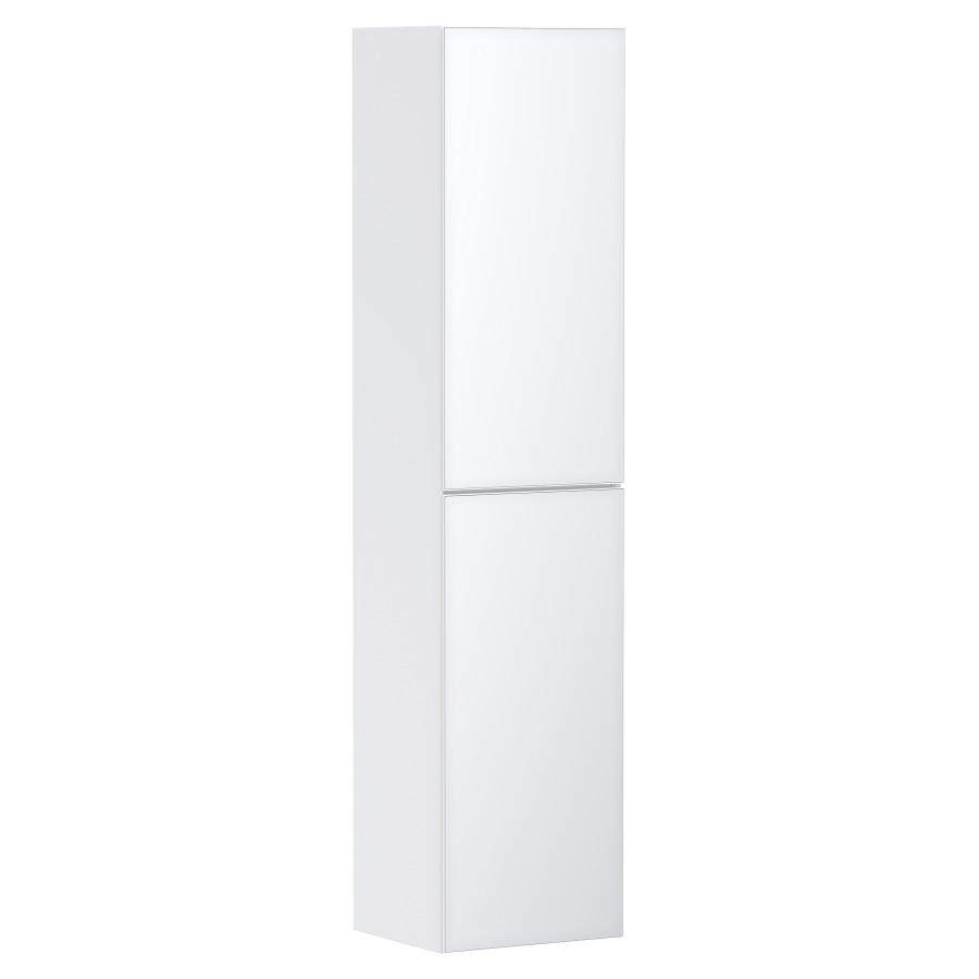Armoire haute XEVOLOS E
40,0 x 176,0 x 36,0 cm
suspendu, armoire de tablette
2 portes, charnières à droite
3 tablettes en verre
avec matériel de fixation