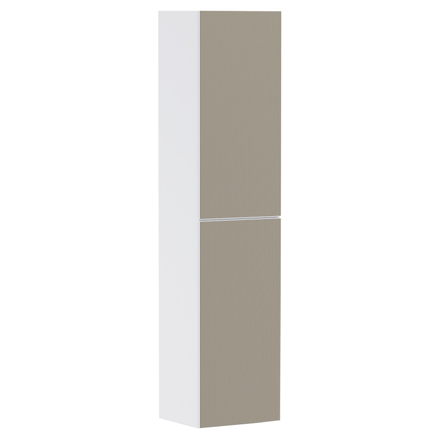 Armoire haute XEVOLOS E
40,0 x 176,0 x 36,0 cm
suspendu, armoire de tablette
2 portes, charnières à droite
3 tablettes en verre
avec matériel de fixation