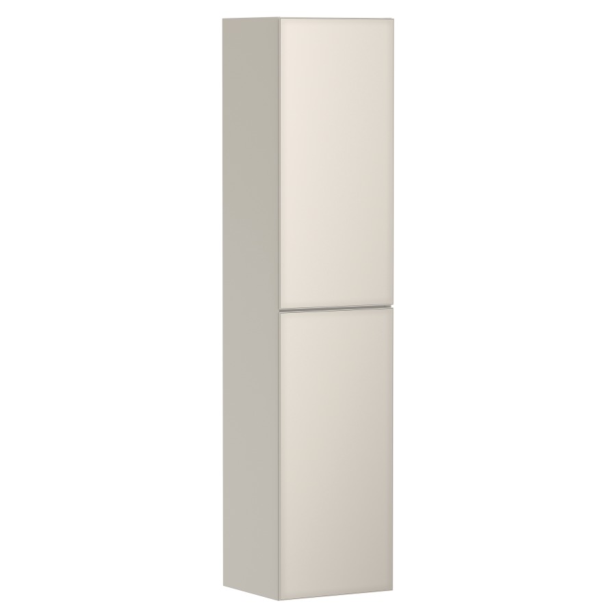 Armoire haute XEVOLOS E
40,0 x 176,0 x 36,0 cm
suspendu, armoire de tablette
2 portes, charnières à droite
3 tablettes en verre
avec matériel de fixation