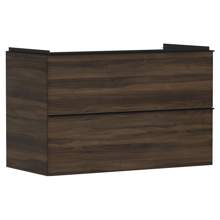 Élément inférieur XELU Q
98,0 x 60,5 x 47,5 cm
suspendu, élément à 2 tiroirs
siphon gain de place inclus
avec matériel de fixation
pour lavabo 234 328