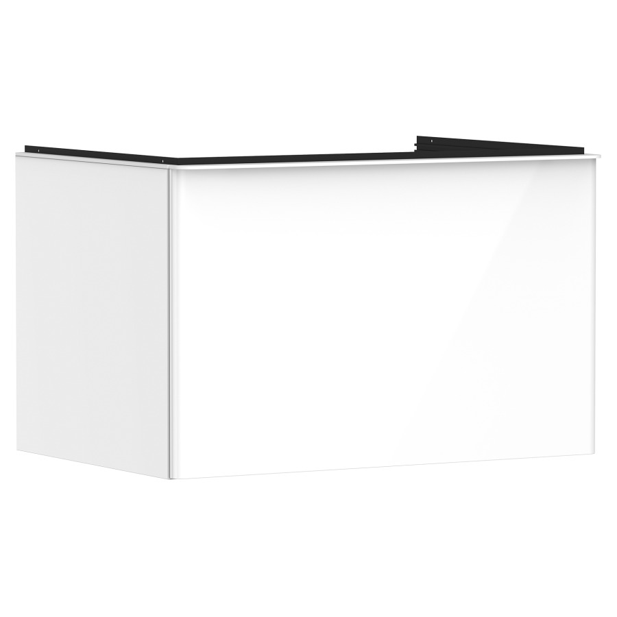 Élément inférieur XELU Q
78,0 x 48,5 x 55,0 cm
suspendu, élément à 1 tiroir
avec matériel de fixation
pour recouvrement avec lavabo
à poser
