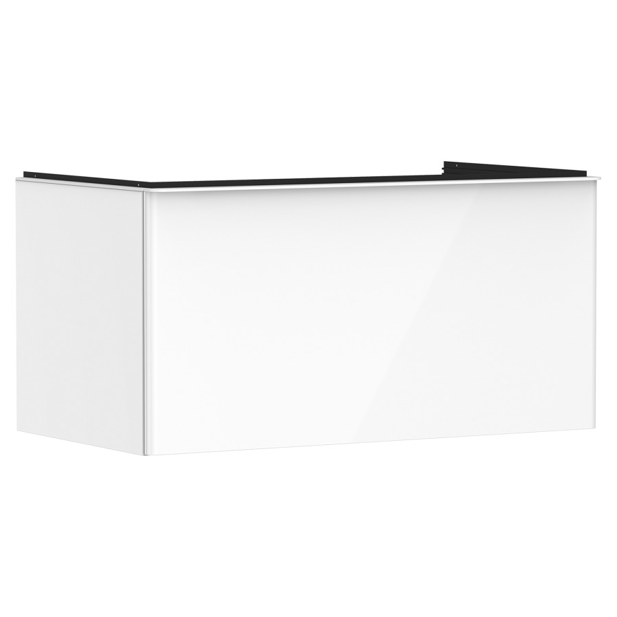 Élément inférieur XELU Q
98,0 x 48,5 x 55,0 cm
suspendu, élément à 1 tiroir
avec matériel de fixation
pour recouvrement avec lavabo
à poser