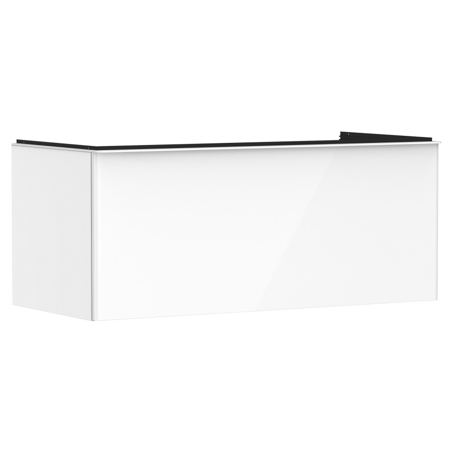 Élément inférieur XELU Q
118,0 x 48,5 x 55,0 cm
suspendu, élément à 1 tiroir
avec matériel de fixation
pour recouvrement avec lavabo
à poser