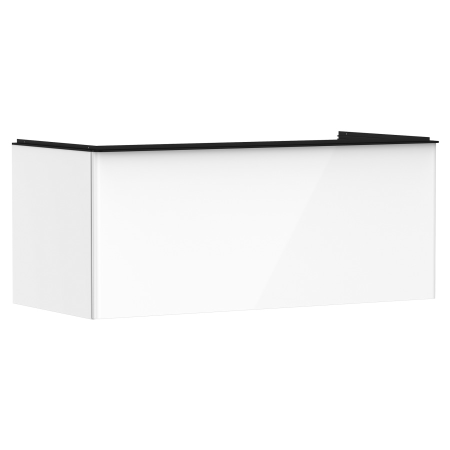 Élément inférieur XELU Q
118,0 x 48,5 x 55,0 cm
suspendu, élément à 1 tiroir
avec matériel de fixation
pour recouvrement avec lavabo
à poser