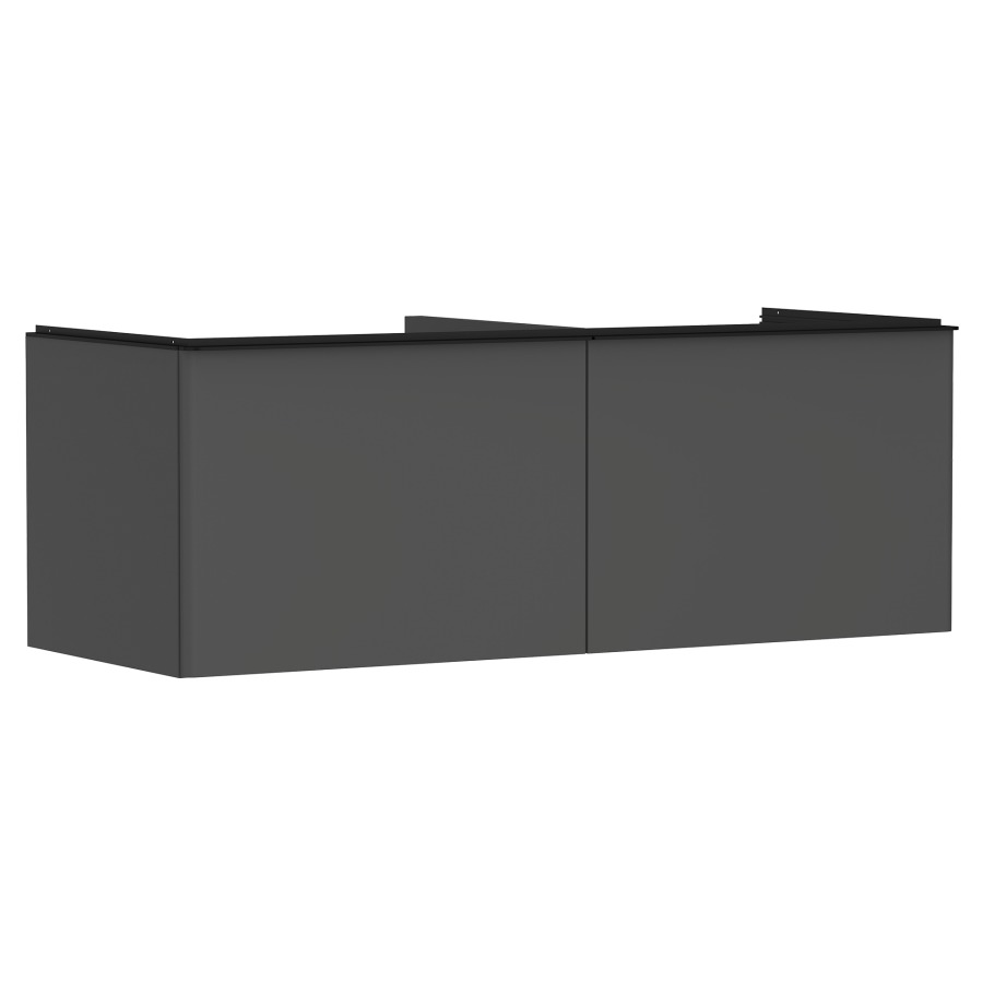 Élément inférieur XELU Q
136,0 x 48,5 x 55,0 cm
suspendu, 2 élémenst à chacune
1 tiroir, avec matériel de
fixation, pour recouvrement
avec lavabo à poser