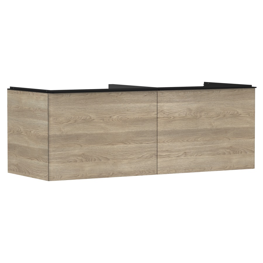 Élément inférieur XELU Q
136,0 x 48,5 x 55,0 cm
suspendu, 2 élémenst à chacune
1 tiroir, avec matériel de
fixation, pour recouvrement
avec lavabo à poser