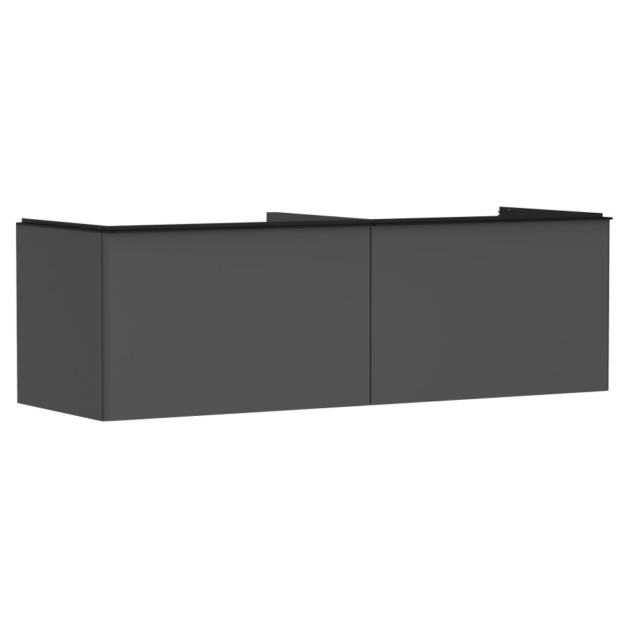 Élément inférieur XELU Q
156,0 x 48,5 x 55,0 cm
suspendu, 2 élémenst à chacune
1 tiroir, avec matériel de
fixation, pour recouvrement
avec lavabo à poser