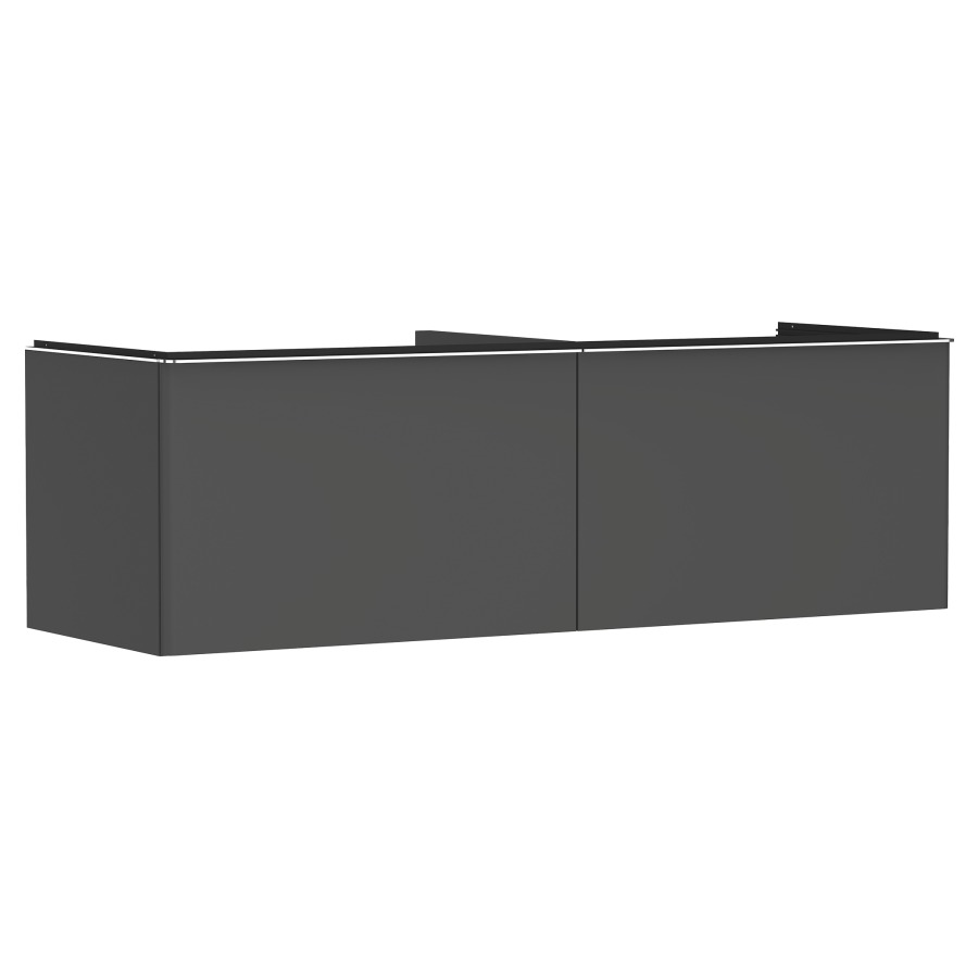 Élément inférieur XELU Q
156,0 x 48,5 x 55,0 cm
suspendu, 2 élémenst à chacune
1 tiroir, avec matériel de
fixation, pour recouvrement
avec lavabo à poser