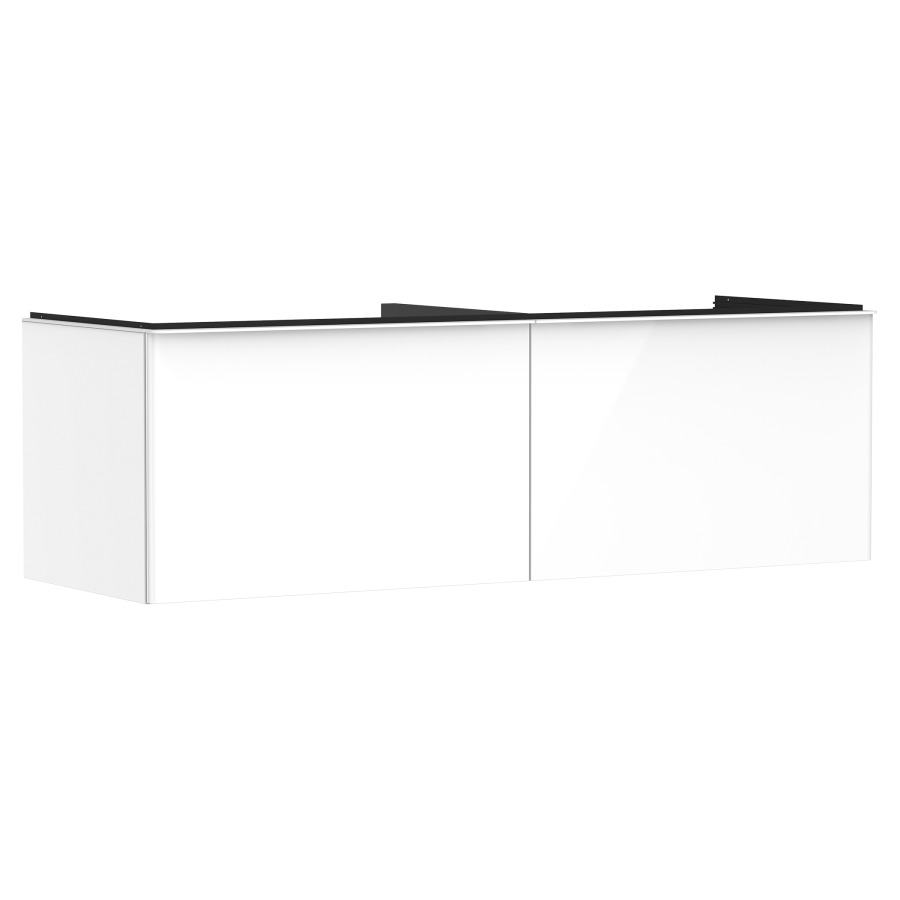 Élément inférieur XELU Q
156,0 x 48,5 x 55,0 cm
suspendu, 2 élémenst à chacune
1 tiroir, avec matériel de
fixation, pour recouvrement
avec lavabo à poser