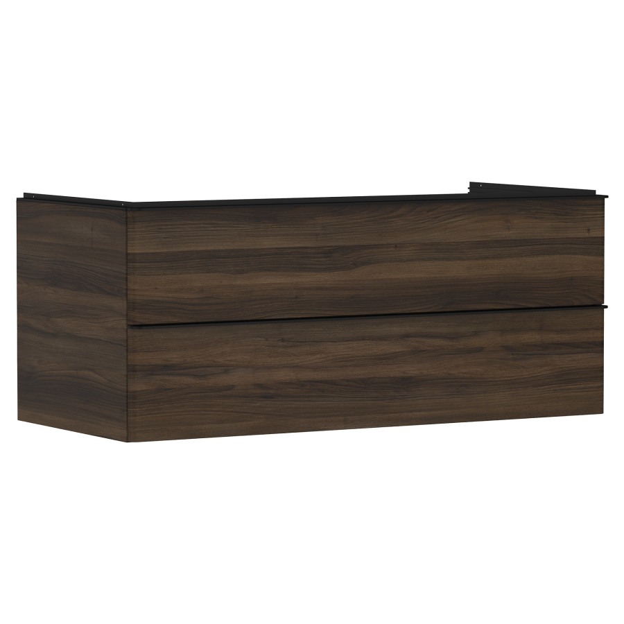 Élément inférieur XELU Q
118,0 x 48,5 x 55,0 cm
suspendu, élément à 2 tiroirs
avec matériel de fixation
pour recouvrement avec lavabo
à poser