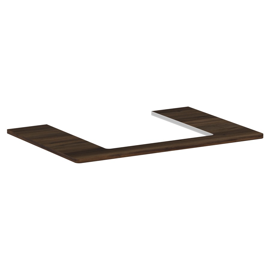 Table de lavabo XELU Q
78,0 x 1,6 x 55,0 cm
siphon gain de place inclus
pour lavabo à poser 234 321