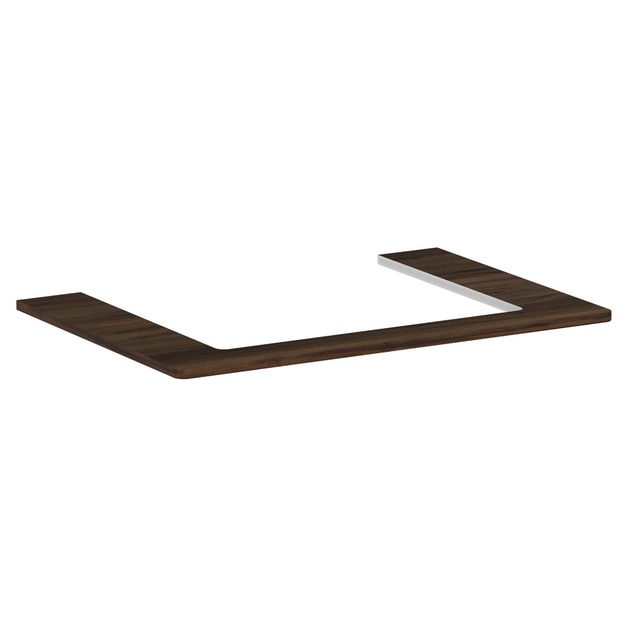 Table de lavabo XELU Q
78,0 x 1,6 x 55,0 cm
siphon gain de place inclus
pour lavabo à poser 234 323