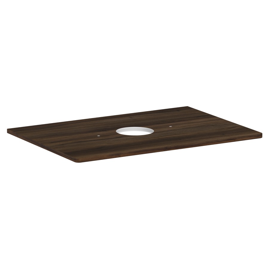 Table de lavabo XELU Q
78,0 x 1,6 x 55,0 cm
siphon gain de place inclus
pour lavabo à poser