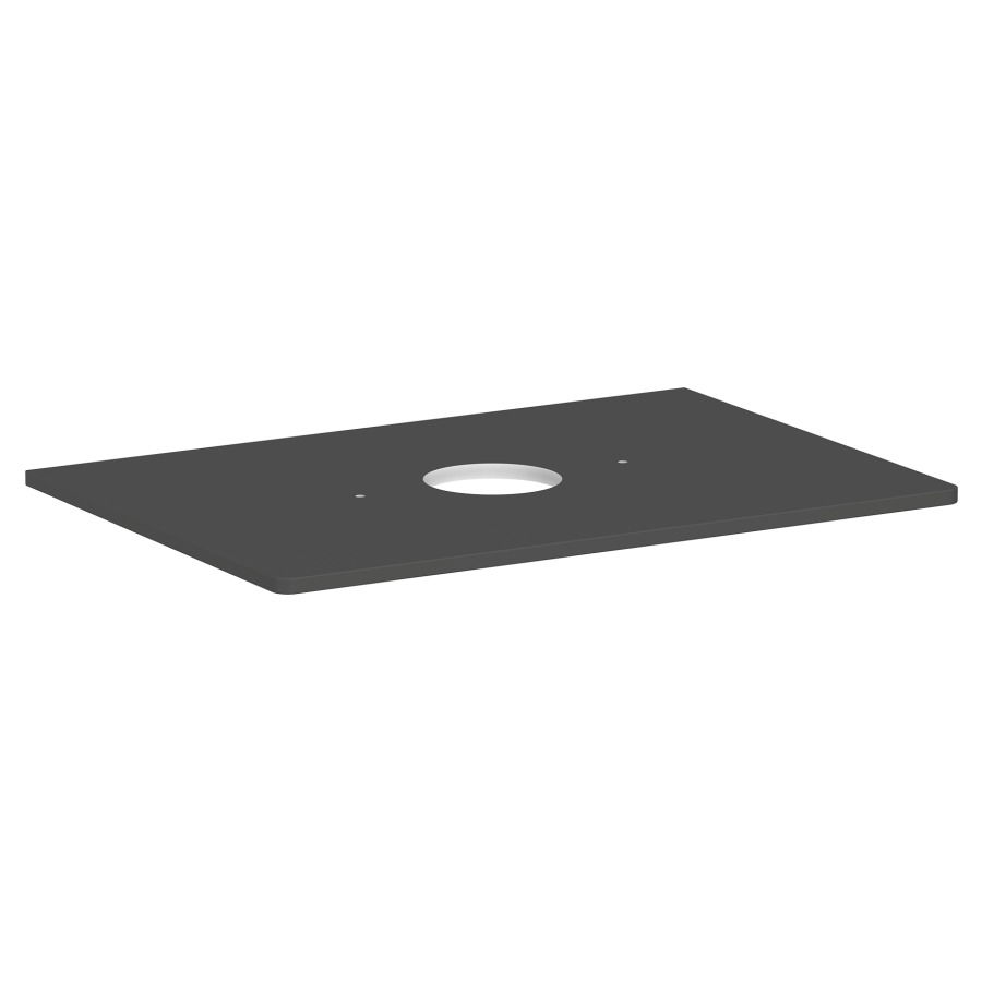 Table de lavabo XELU Q
78,0 x 1,6 x 55,0 cm
siphon gain de place inclus
pour lavabo à poser