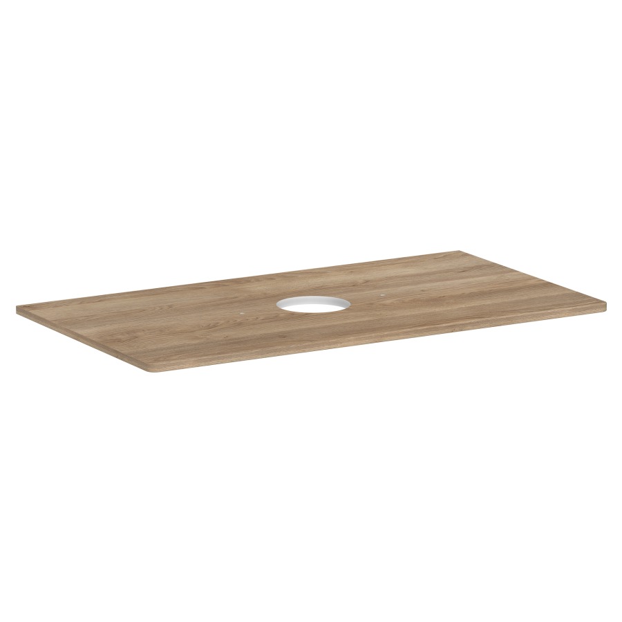 Table de lavabo XELU Q
98,0 x 1,6 x 55,0 cm
siphon gain de place inclus
pour lavabo à poser