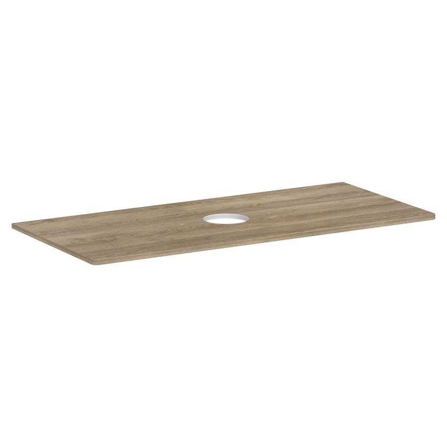 Table de lavabo XELU Q
118,0 x 1,6 x 55,0 cm
siphon gain de place inclus
pour lavabo à poser