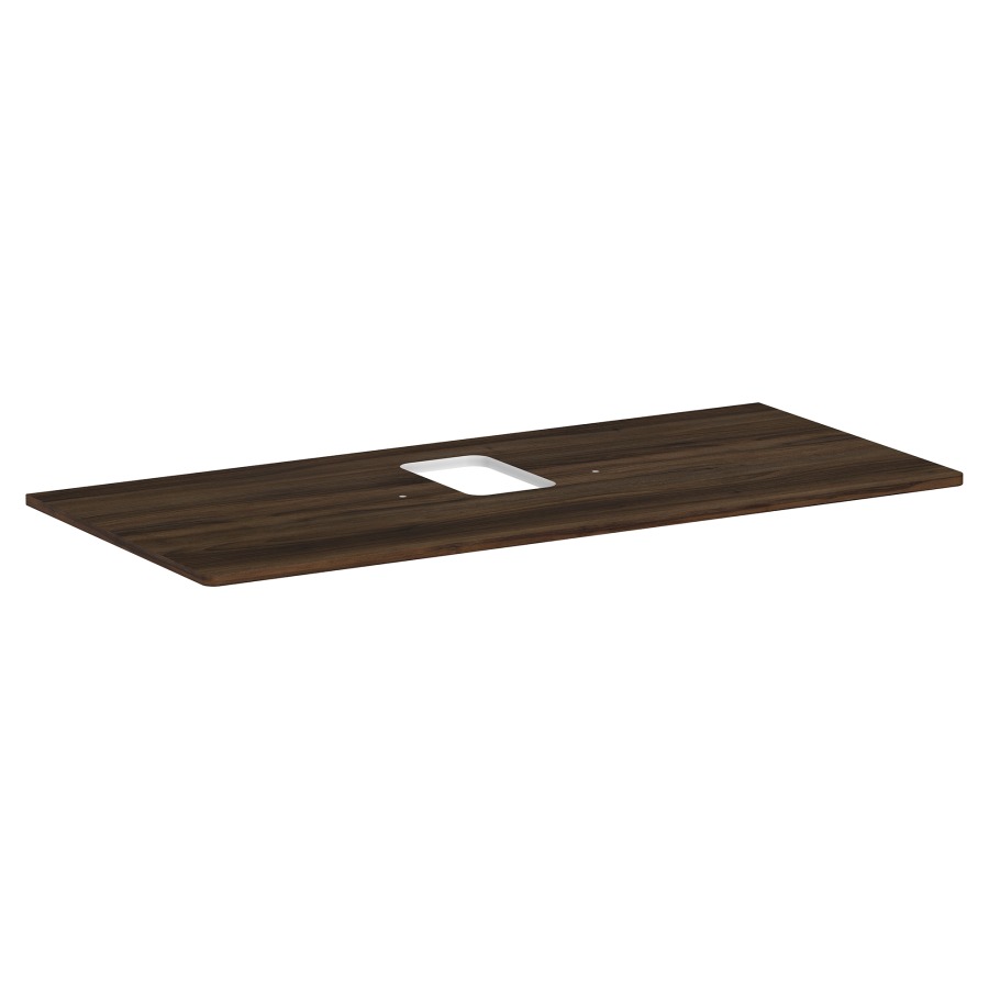 Table de lavabo XELU Q
118,0 x 1,6 x 55,0 cm
siphon gain de place inclus
pour lavabo à poser