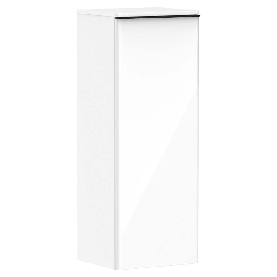 Armoire mi-haute XELU Q
40,0 x 106,5 x 35,0 cm
armoire de tablette, 1 porte
charnières à gauche
2 tablettes en verre