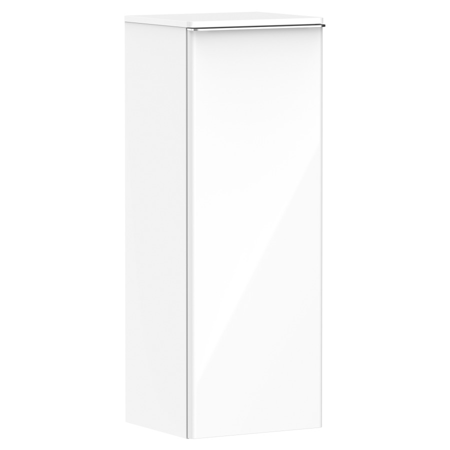 Armoire mi-haute XELU Q
40,0 x 106,5 x 35,0 cm
armoire de tablette, 1 porte
charnières à droite
2 tablettes en verre