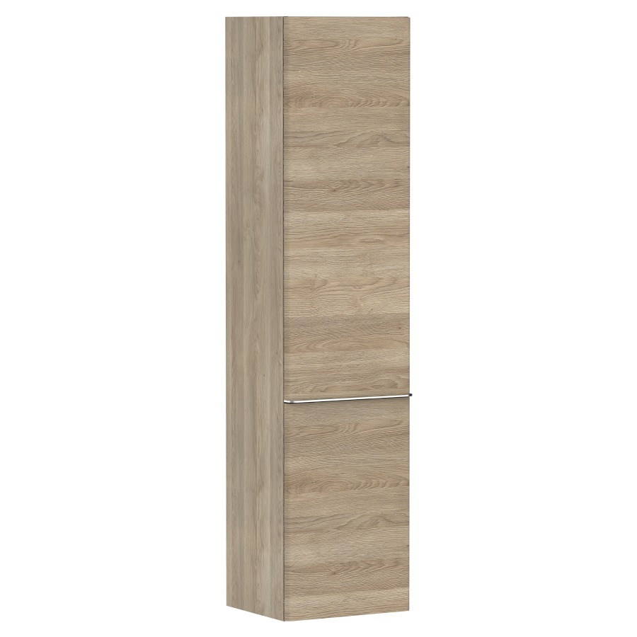 Armoire haute XELU Q
40 x 165 x 35 cm
armoire de tablette, 2 portes
charnières à droite
3 tablettes en verre