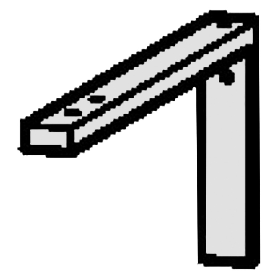 Support pour console DURAVIT
42,5 x 20,0 x 4,0 cm
angle, noir diamant, traitée
poudre structure, per consoles
P 48 et 55 cm