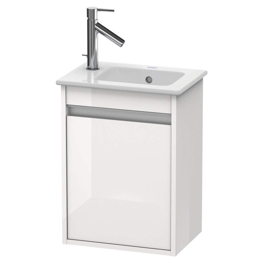 Élément inférieur KETHO
40,0 x 55,0 x 28,5 cm
armoire de tablette, 1 porte
charnière à droite
pour lavabo 211 378/382