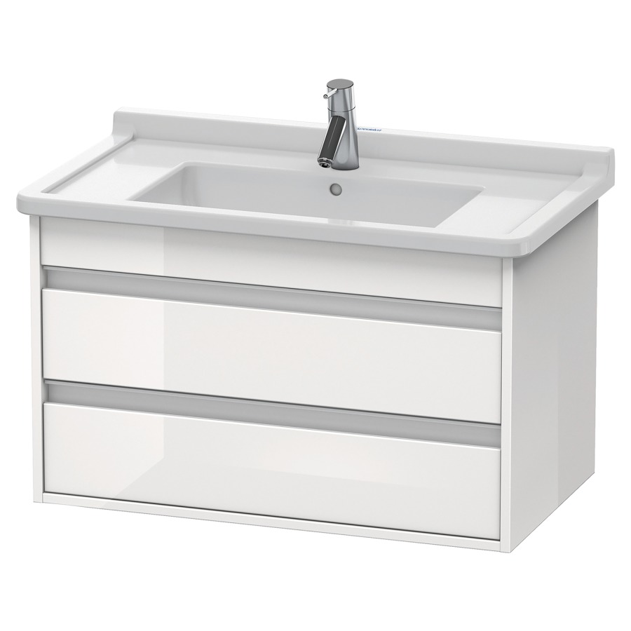 Élément inférieur KETHO
80,0 x 48,0 x 46,6 cm
élément à 2 tiroirs
pour lavabo 212 208