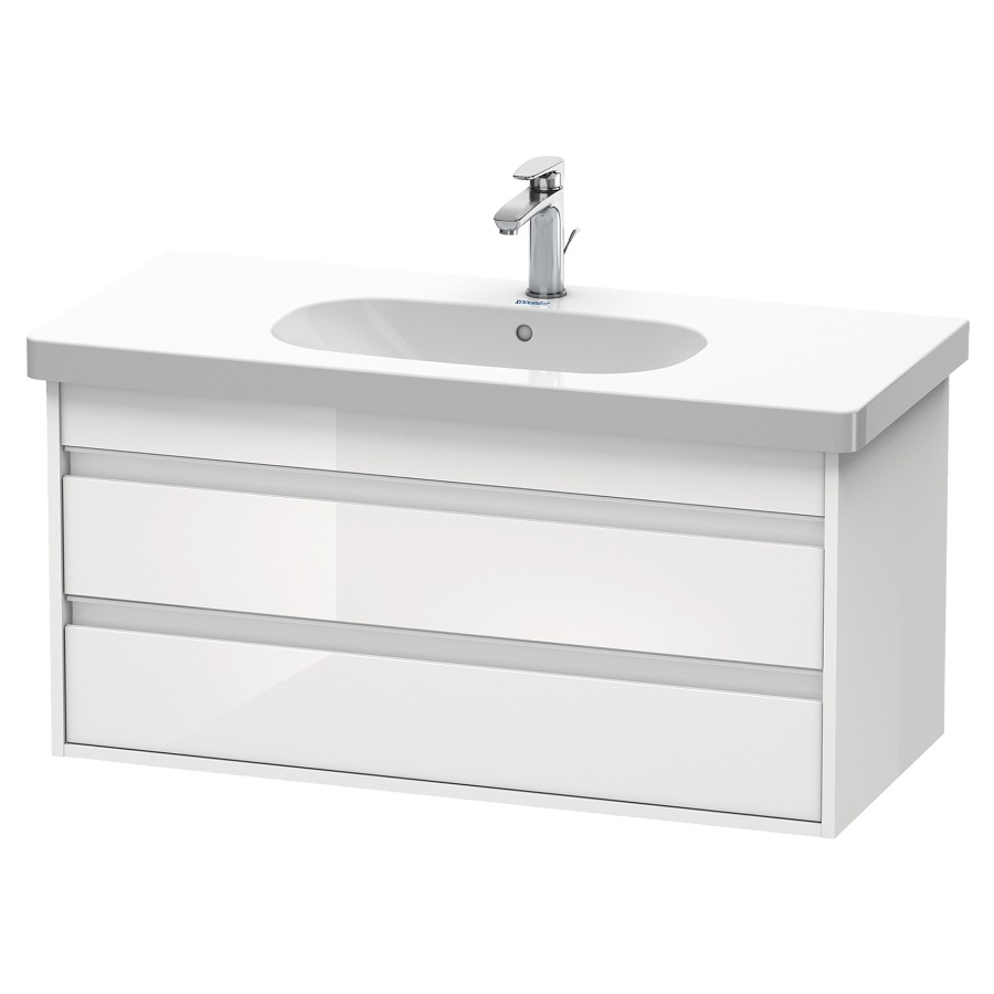 Élément inférieur KETHO
100,0 x 48,0 x 45,5 cm
élément à 2 tiroirs
pour lavabo 212 252