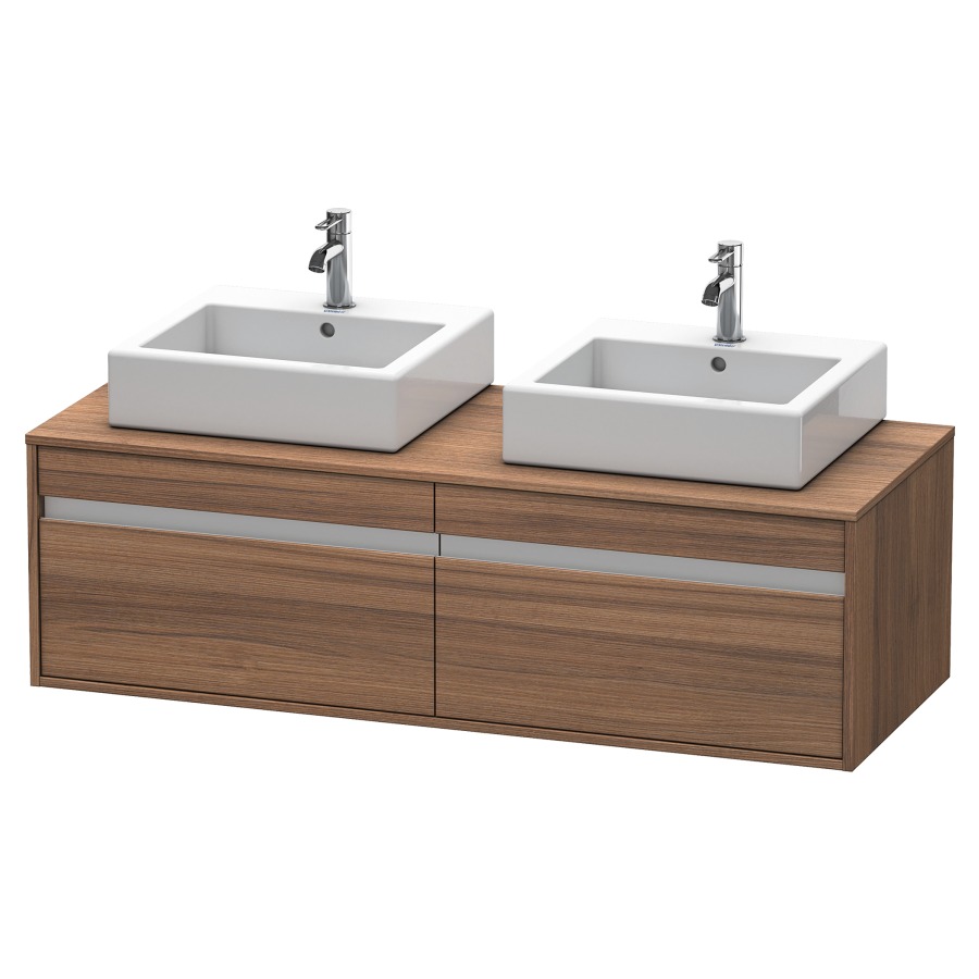 Élément inférieur KETHO
140,0 x 55,0 x 42,6 cm
2 éléments à chacun 1 tiroir
pour 2 lavabos à poser