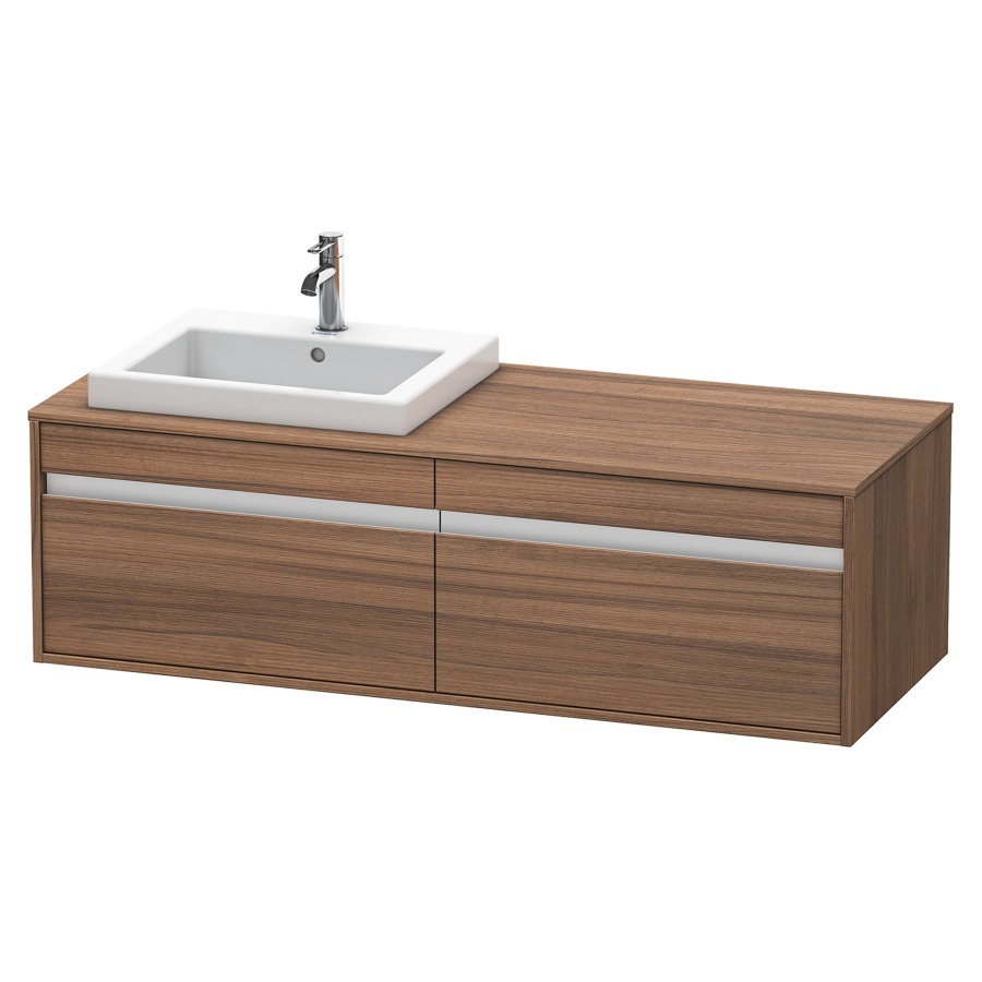 Élément inférieur KETHO
140,0 x 55,0 x 42,6 cm
2 éléments à chacun 1 tiroir
pour lavabo à encastrer gauche