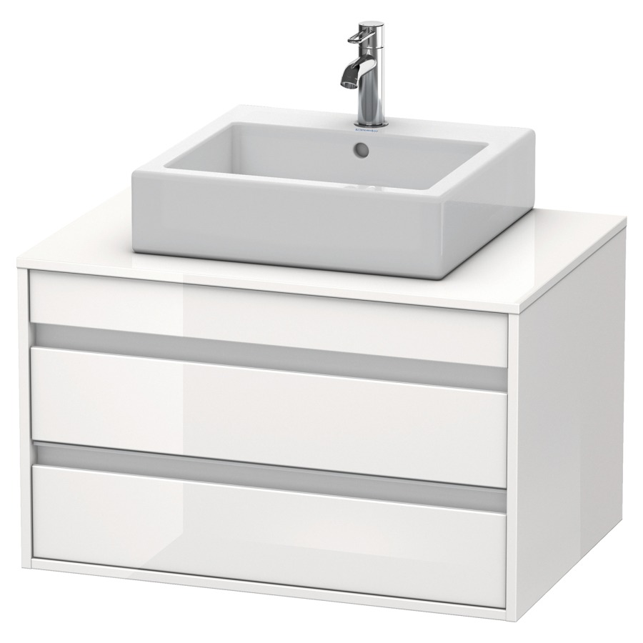 Élément inférieur KETHO
80,0 x 55,0 x 49,6 cm
élément à 2 tiroirs
pour lavabo à poser