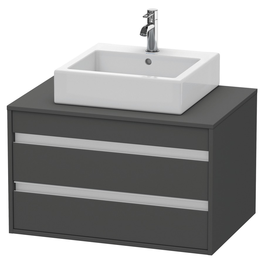Élément inférieur KETHO
80,0 x 55,0 x 49,6 cm
élément à 2 tiroirs
pour lavabo à poser