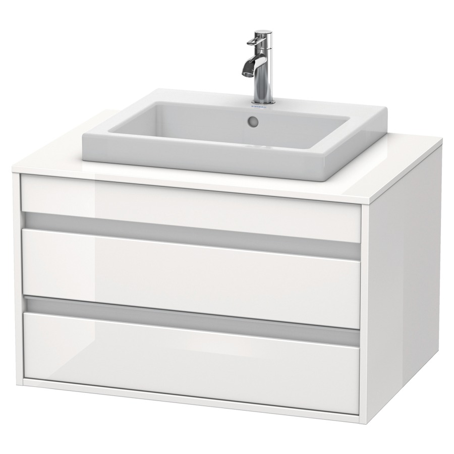 Élément inférieur KETHO
80,0 x 55,0 x 49,6 cm
élément à 2 tiroirs
pour lavabo à encastrer