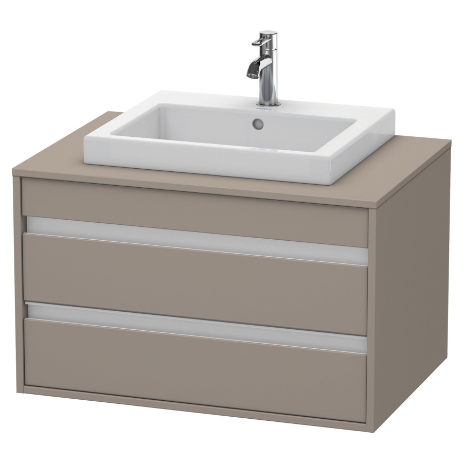 Élément inférieur KETHO
80,0 x 55,0 x 49,6 cm
élément à 2 tiroirs
pour lavabo à encastrer