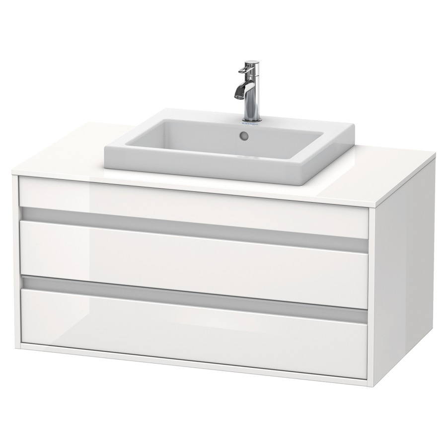 Élément inférieur KETHO
100,0 x 55,0 x 49,6 cm
élément à 2 tiroirs
pour lavabo à encastrer