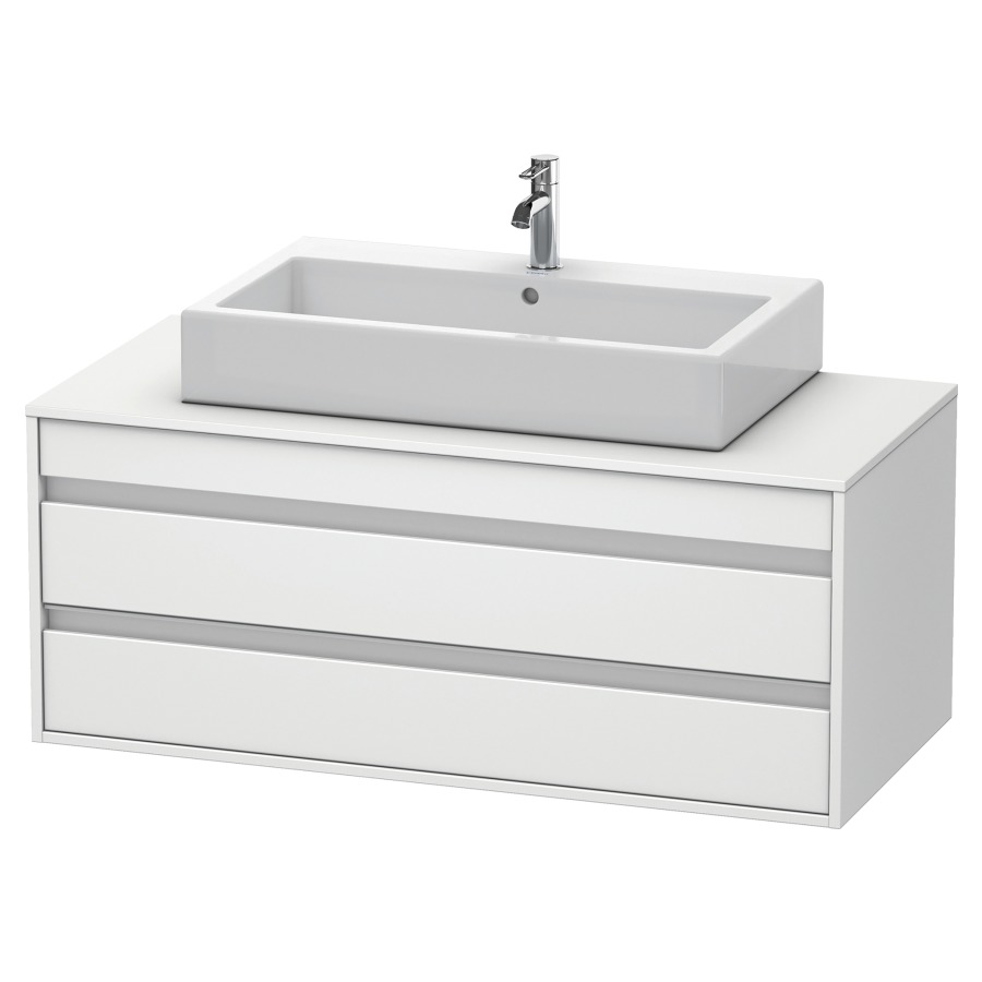 Élément inférieur KETHO
120,0 x 55,0 x 49,6 cm
élément à 2 tiroirs
pour lavabo à poser