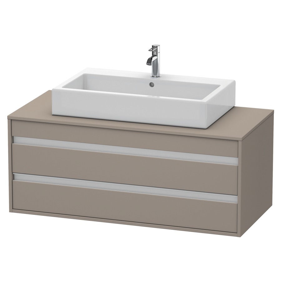 Élément inférieur KETHO
120,0 x 55,0 x 49,6 cm
élément à 2 tiroirs
pour lavabo à poser