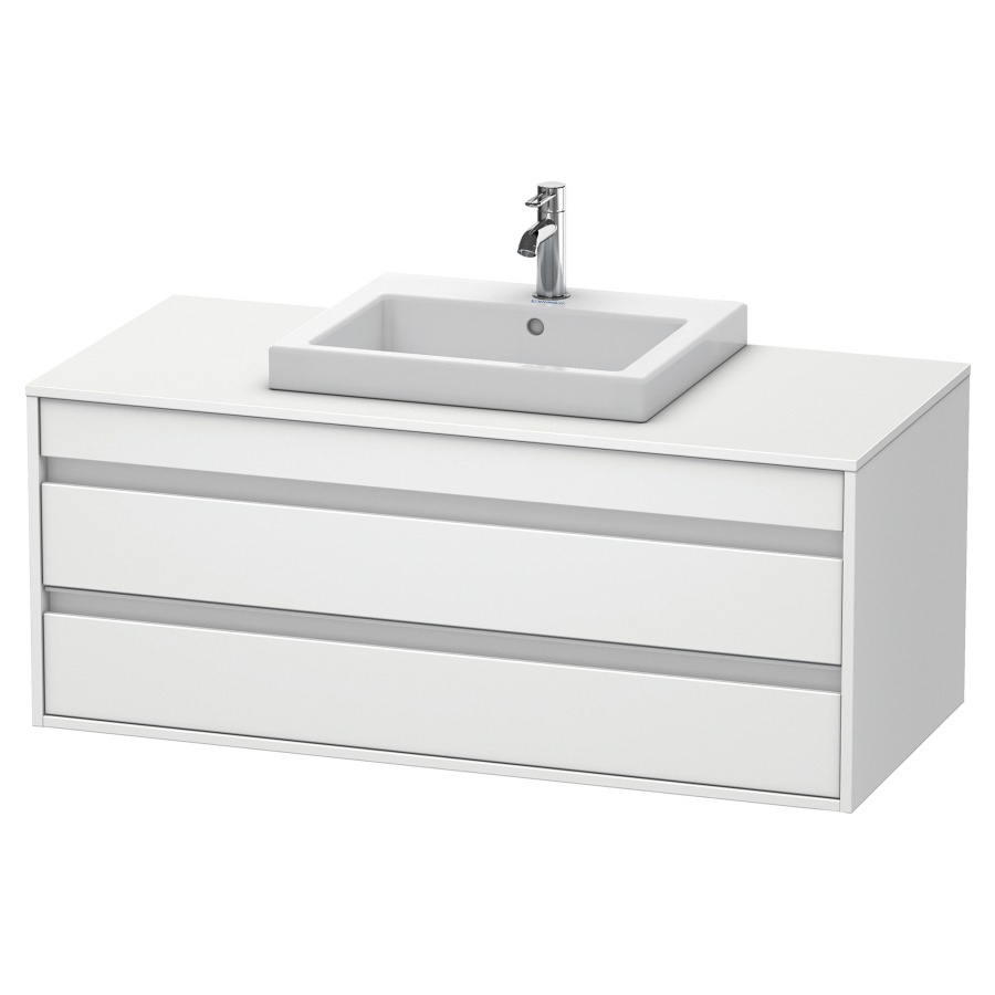 Élément inférieur KETHO
120,0 x 55,0 x 49,6 cm
élément à 2 tiroirs
pour lavabo à encastrer