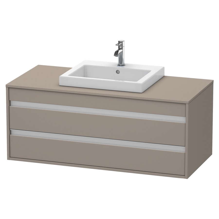 Élément inférieur KETHO
120,0 x 55,0 x 49,6 cm
élément à 2 tiroirs
pour lavabo à encastrer