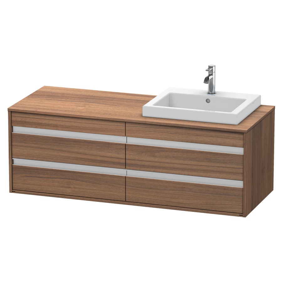 Élément inférieur KETHO
140,0 x 55,0 x 49,6 cm
2 éléments à 2 tiroirs
pour lavabo à encastrer droite