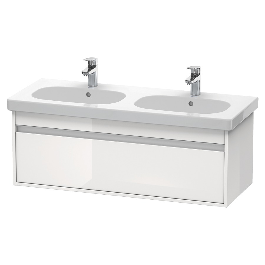 Élément inférieur KETHO
115,0 x 41,0 x 45,5 cm
élément à 1 tiroir
pour lavabo double 214 050