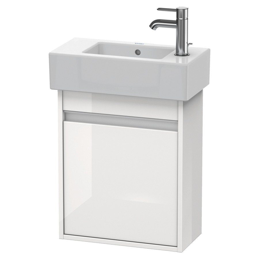 Élément inférieur KETHO
45,0 x 55,0 x 22,5 cm
armoire de tablette, 1 porte
charnières à droite
pour lavabo 221 072