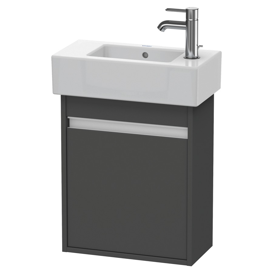 Élément inférieur KETHO
45,0 x 55,0 x 22,5 cm
armoire de tablette, 1 porte
charnières à droite
pour lavabo 221 072