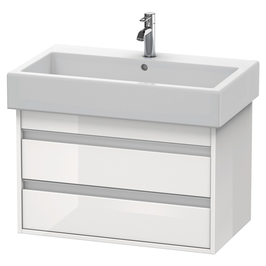 Élément inférieur KETHO
75,0 x 48,0 x 44,0 cm
élément à 2 tiroirs
pour lavabo 211 130/211 144