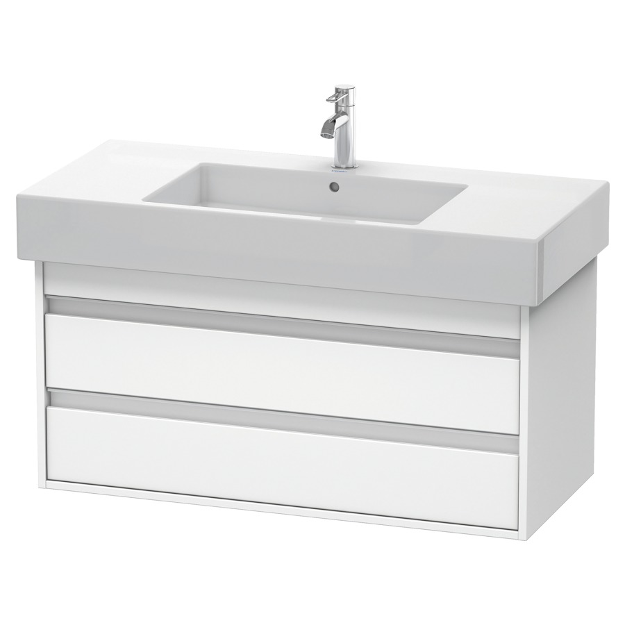 Élément inférieur KETHO
100,0 x 48,0 x 45,5 cm
élément à 2 tiroirs
pour lavabo 212 224