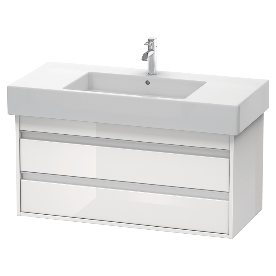 Élément inférieur KETHO
100,0 x 48,0 x 45,5 cm
élément à 2 tiroirs
pour lavabo 212 224